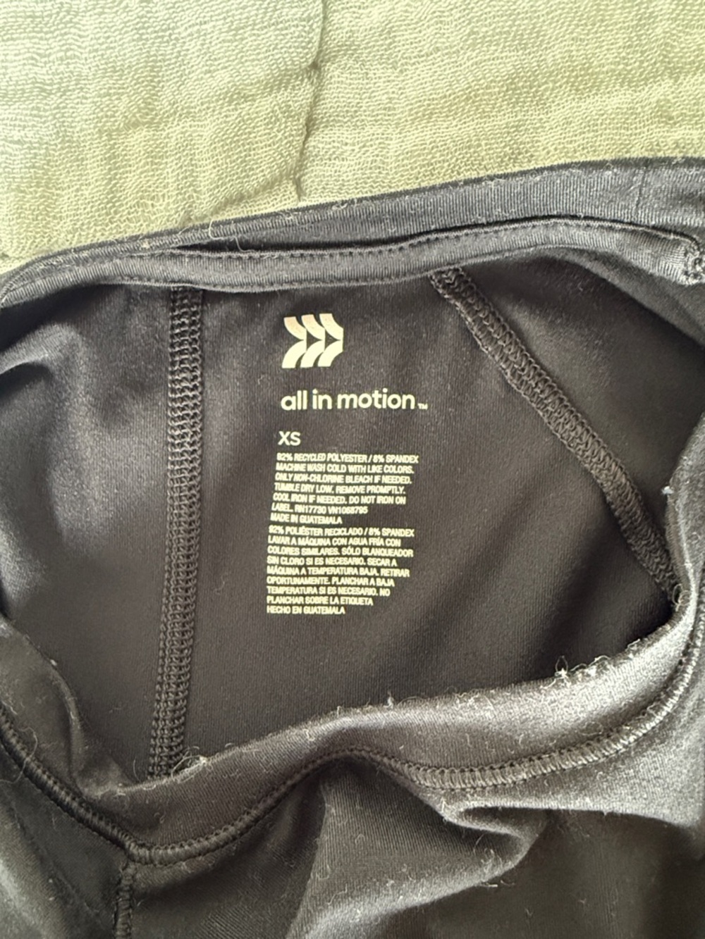 All in motion black tee - Picture 4 of 4